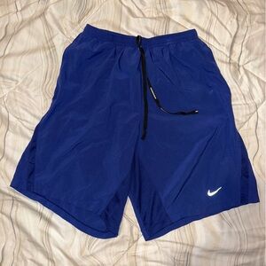 Nike Blue Athletic Performance Shorts‎